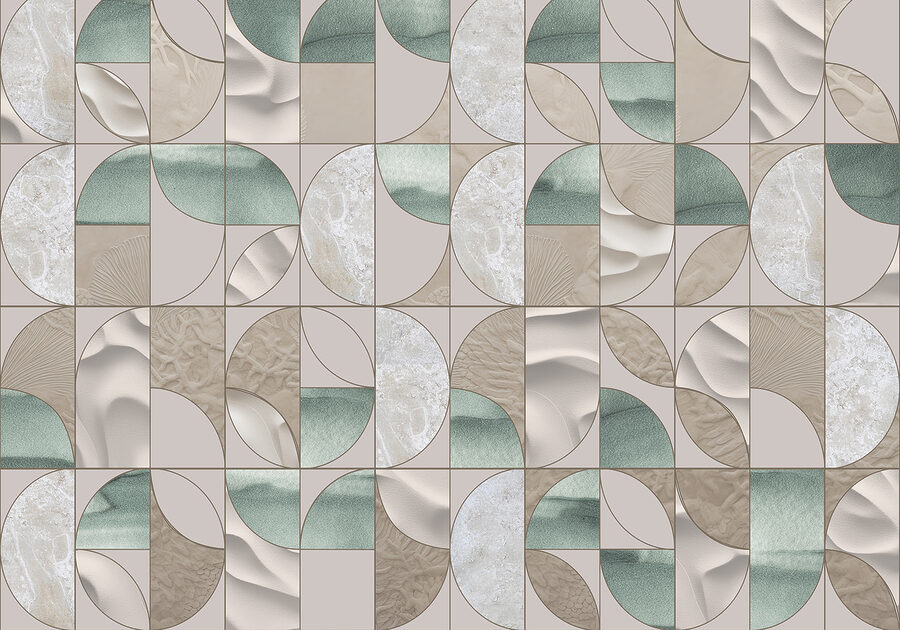 Wall murals Pattern of circles and circles - Image 7