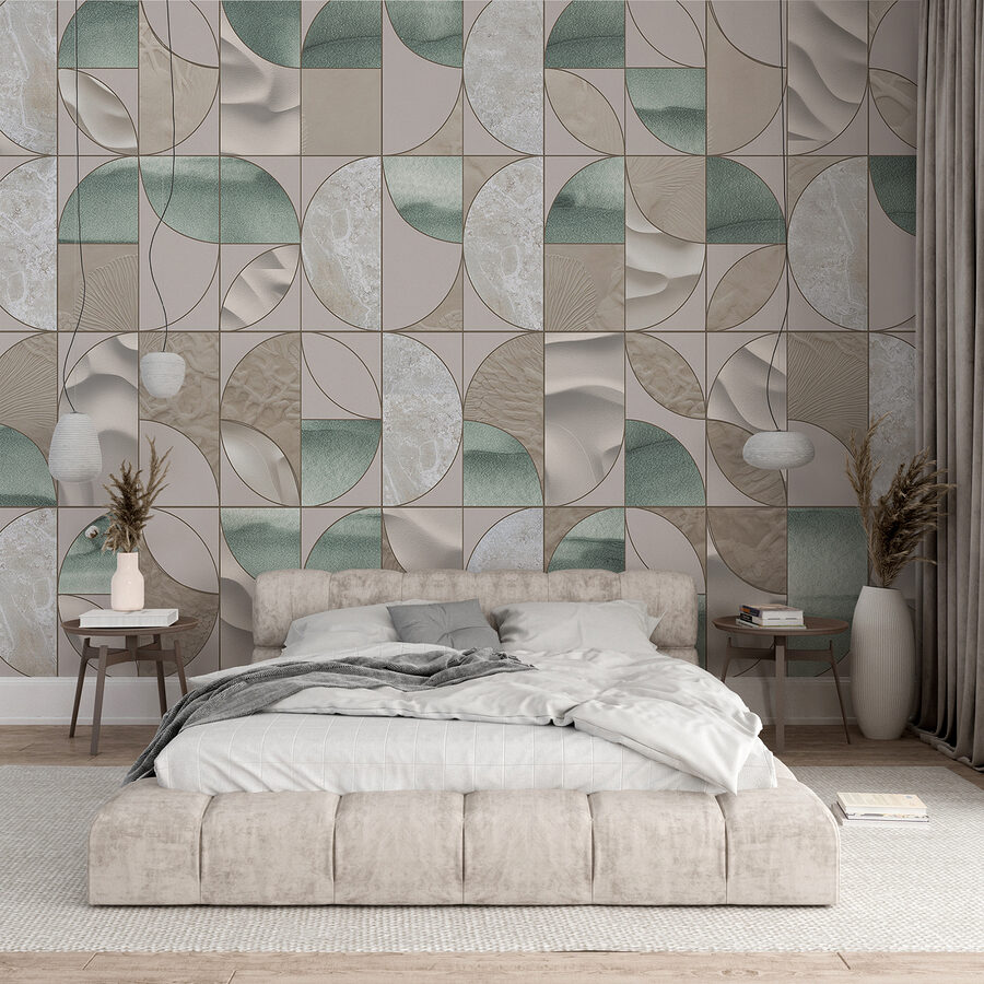 Wall murals Pattern of circles and circles - Image 2