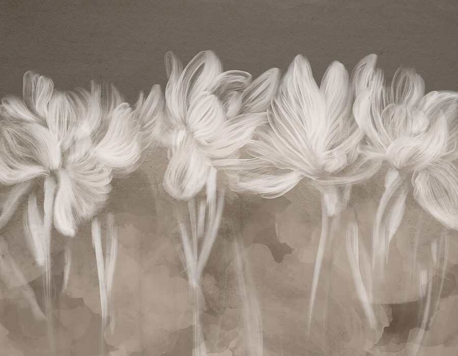 Group of white flowers