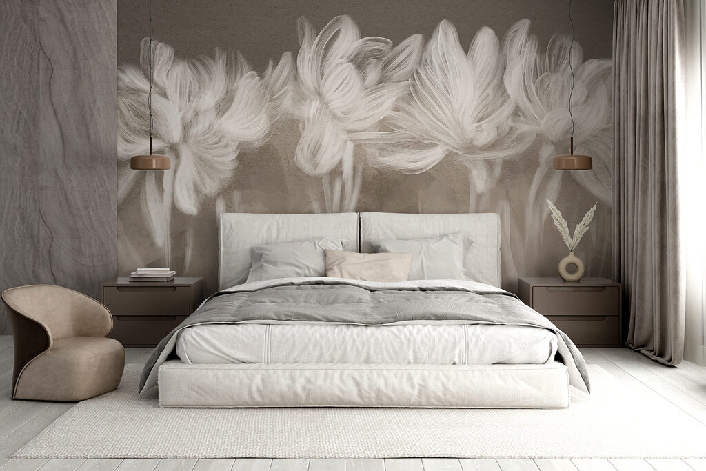 Group of white flowers