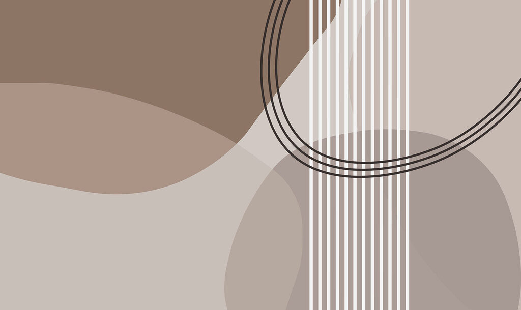 Brown and white background with lines and circles Brown and white background with lines and circles