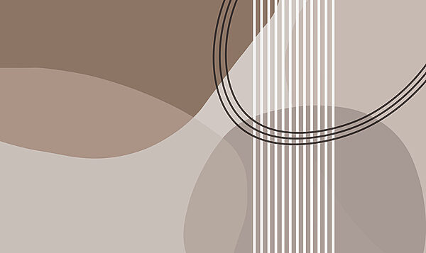 Brown and white background with lines and circles Brown and white background with lines and circles