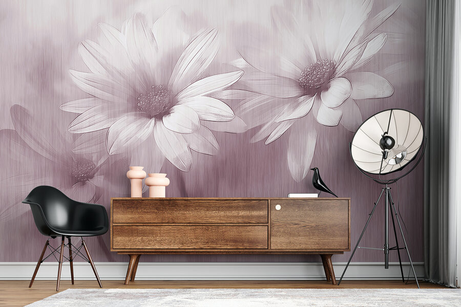 Wall murals Close up of flowers - Image 2