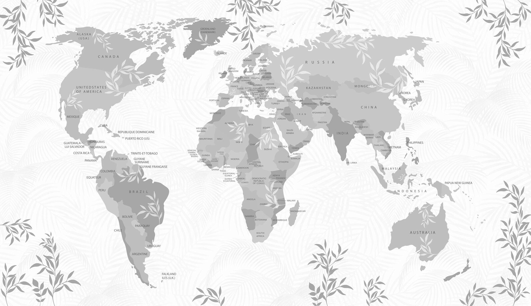 Map of the world
