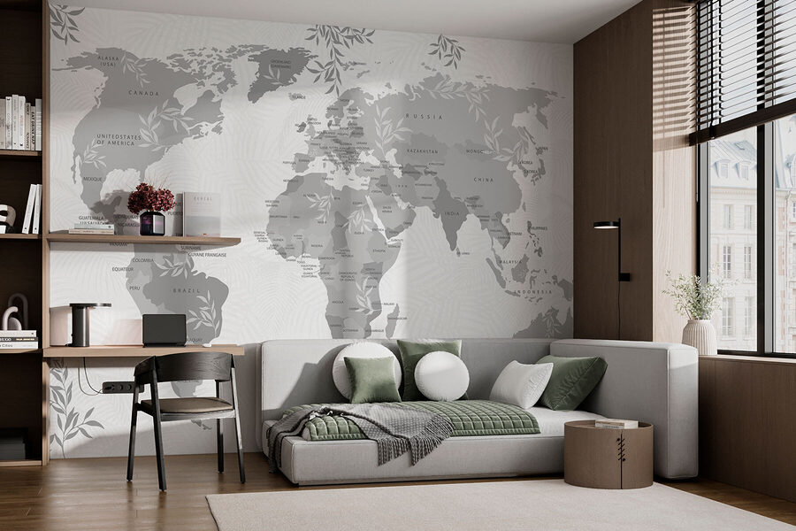Map of the world