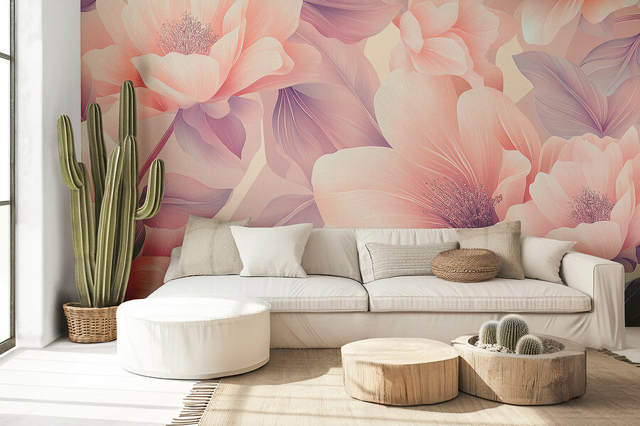 Wall murals Close up of flowers - Image 2