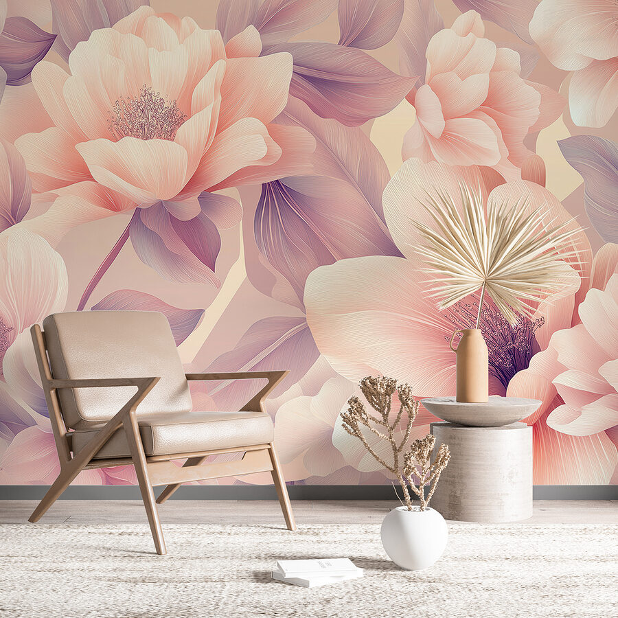 Wall murals Close up of flowers - Image 3