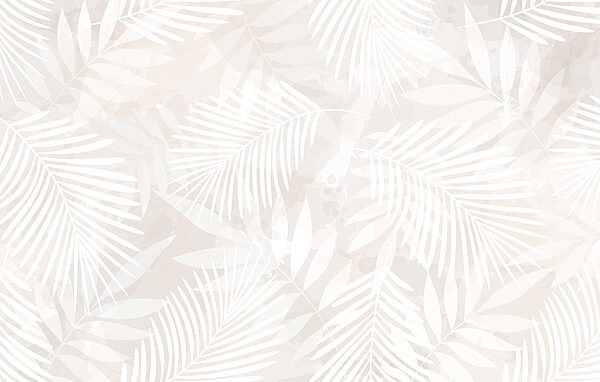 White leaves on a light background White leaves on a light background