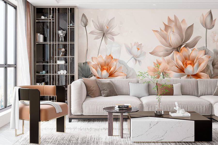 Wall murals Close up of flowers - Image 2
