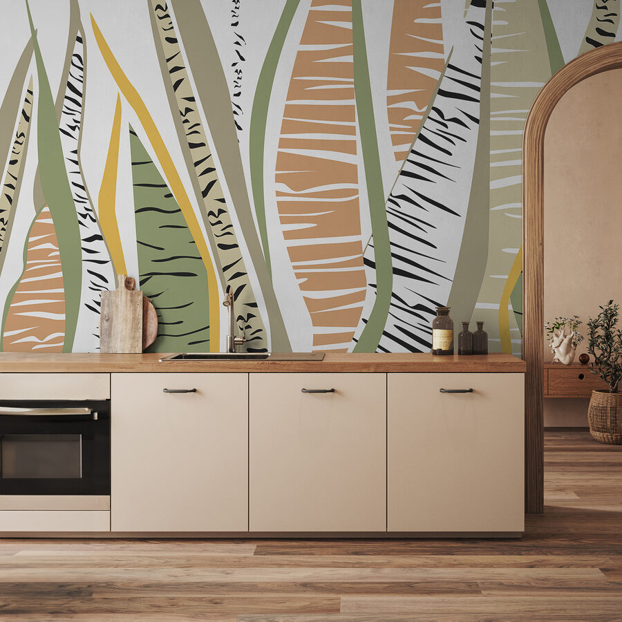 Wall murals Close up of a pattern - Image 2