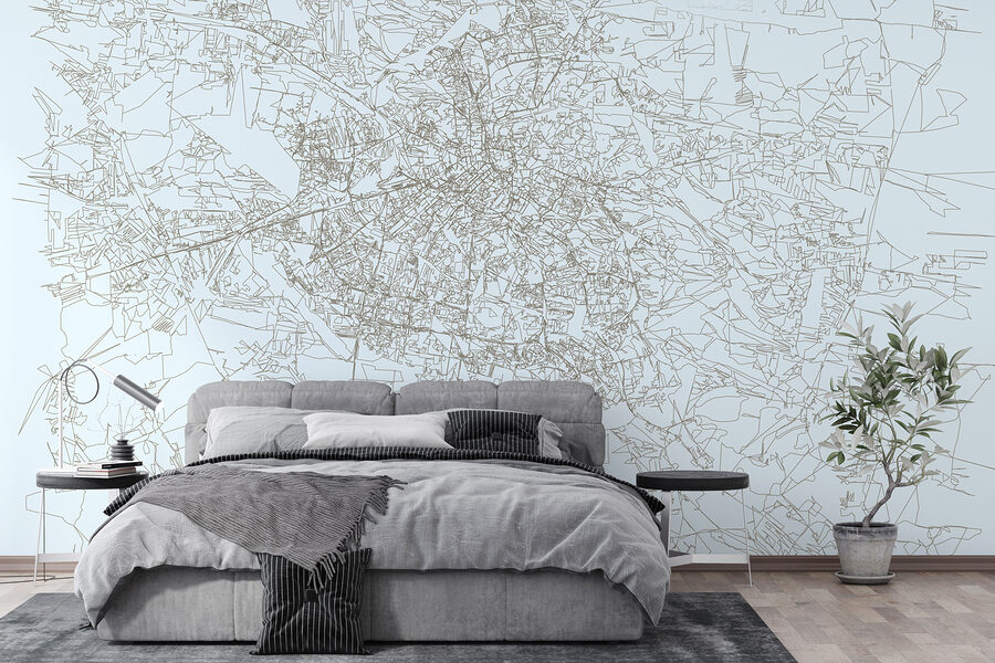 Map of a city