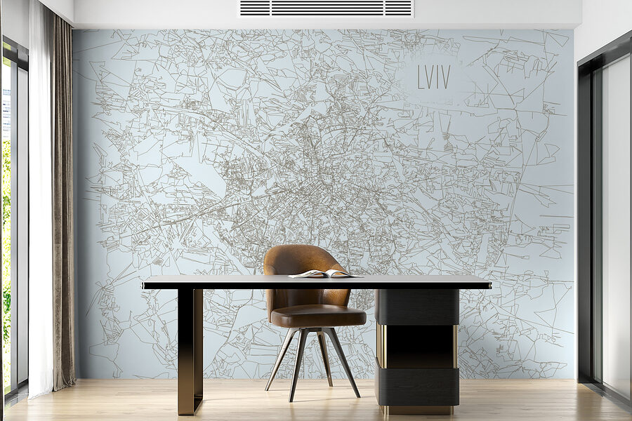 Map of a city