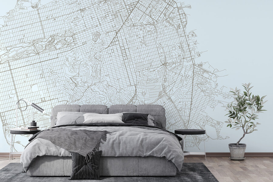 Map of a city