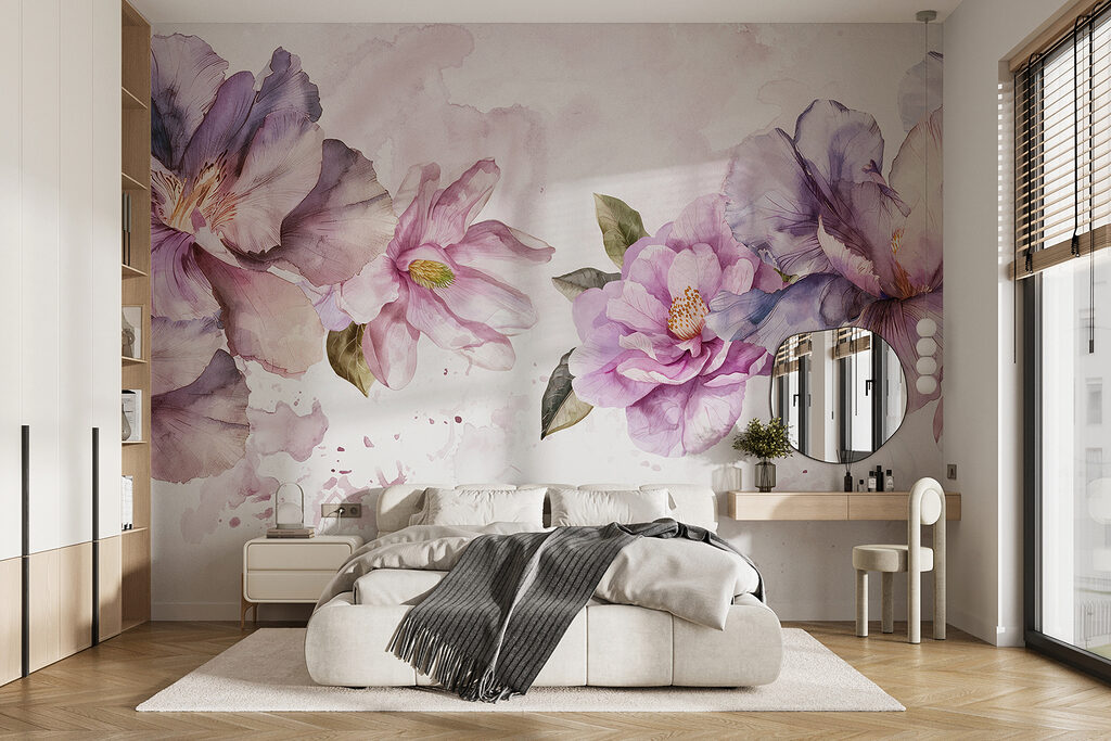 Group of purple flowers