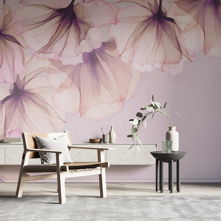 Wall murals Close up of flowers