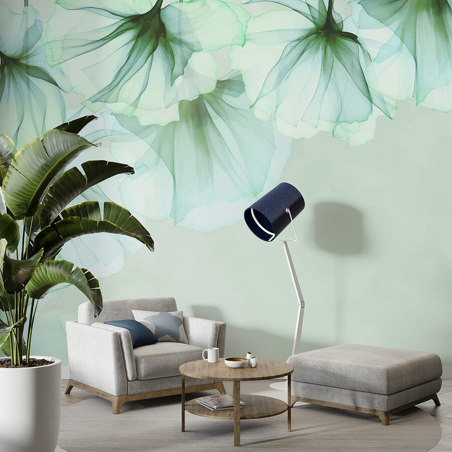 Wall murals Close up of flowers