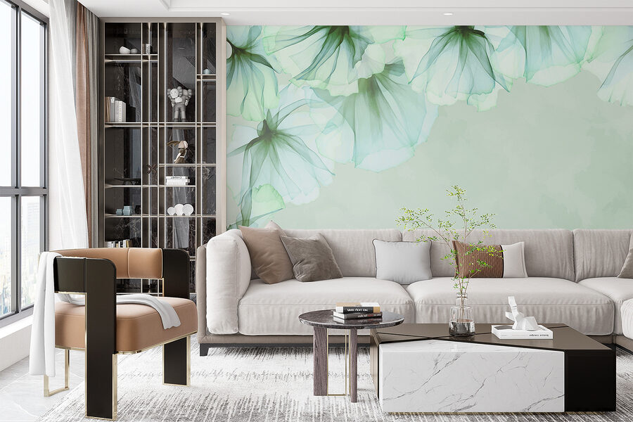 Wall murals Close up of flowers - Image 2