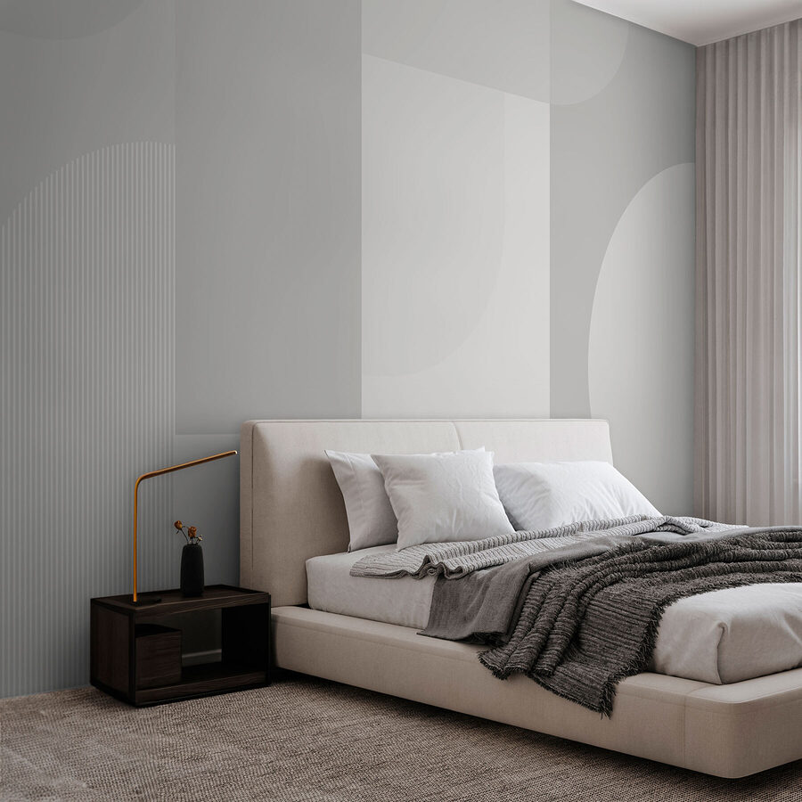Grey and white background