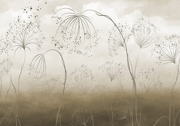 Ethereal landscape of delicate blooms Ethereal landscape of delicate blooms