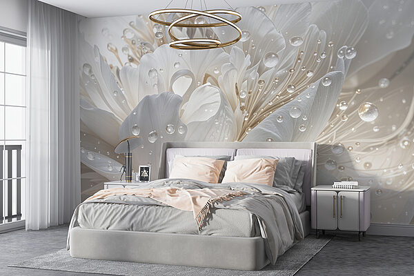 Close up of a flower Wall murals Close up of a flower