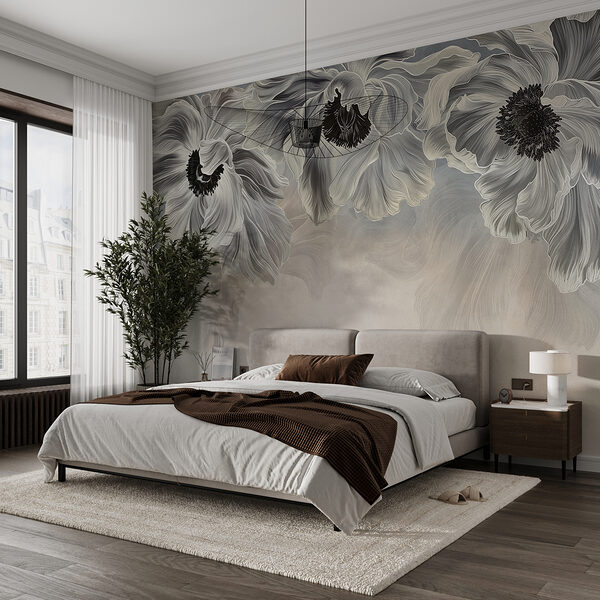 Wall murals Wall murals Close up of flowers (SKU: w01093)