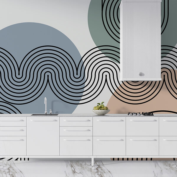 Black lines and circles Black lines and circles