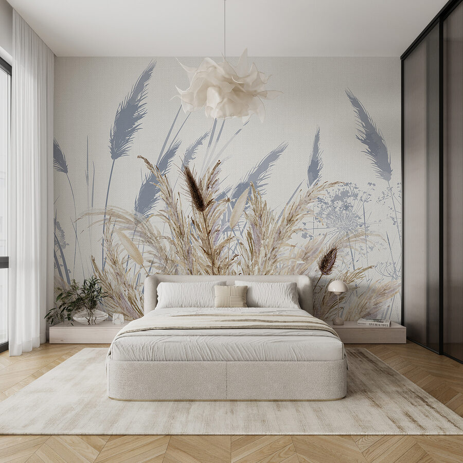 Wall murals Close up of a plant