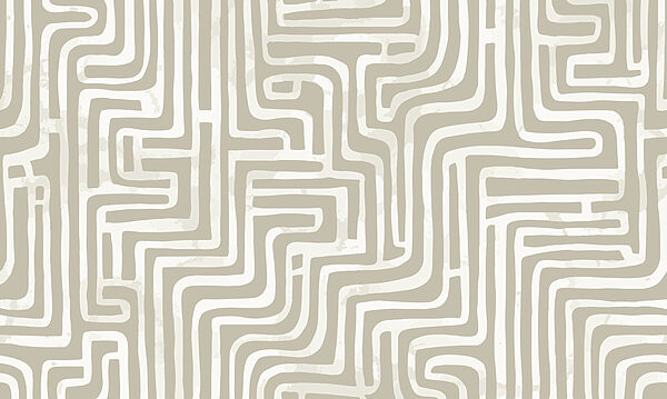 Maze pattern on a white surface Maze pattern on a white surface