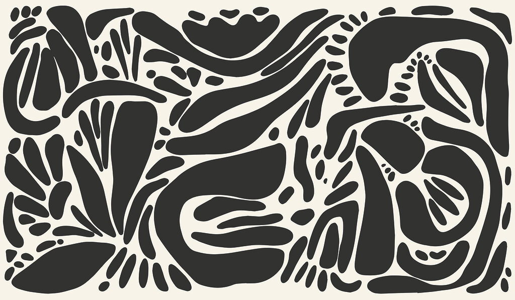 Black and white pattern Black and white pattern