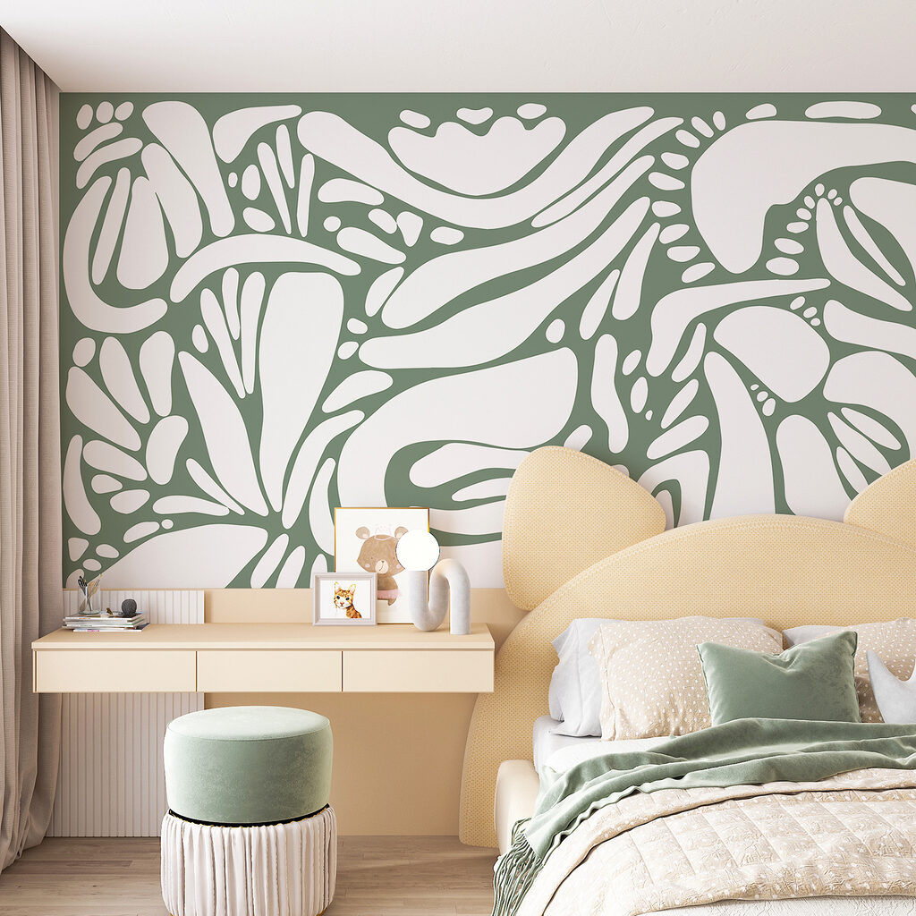 White and grey pattern