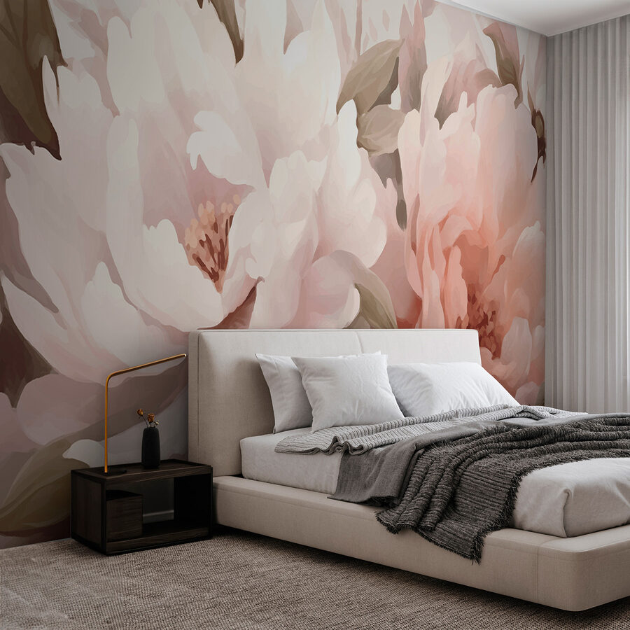 Wall murals Close up of flowers