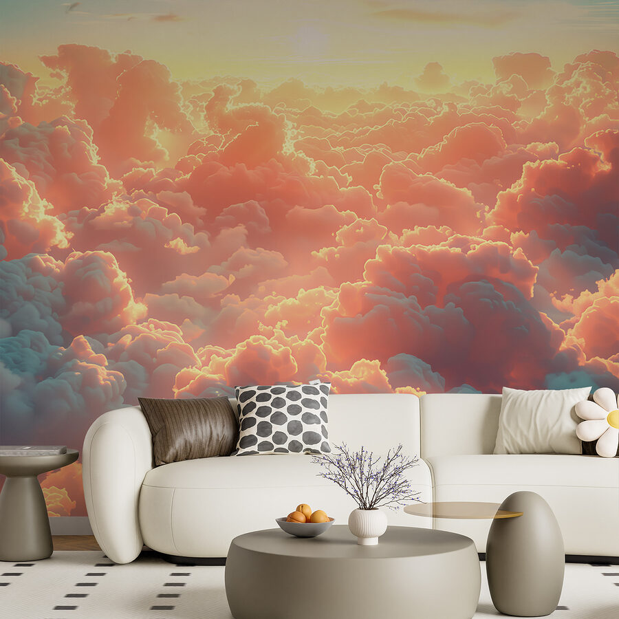 Large group of clouds