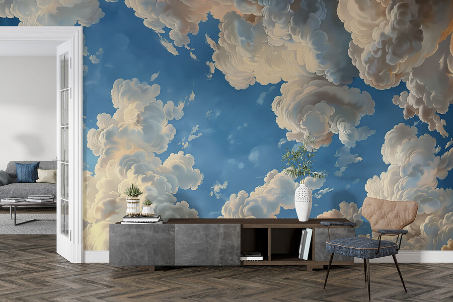 Clouds in the sky