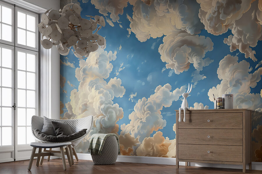 Clouds in the sky