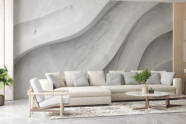 White marble wall with lines White marble wall with lines