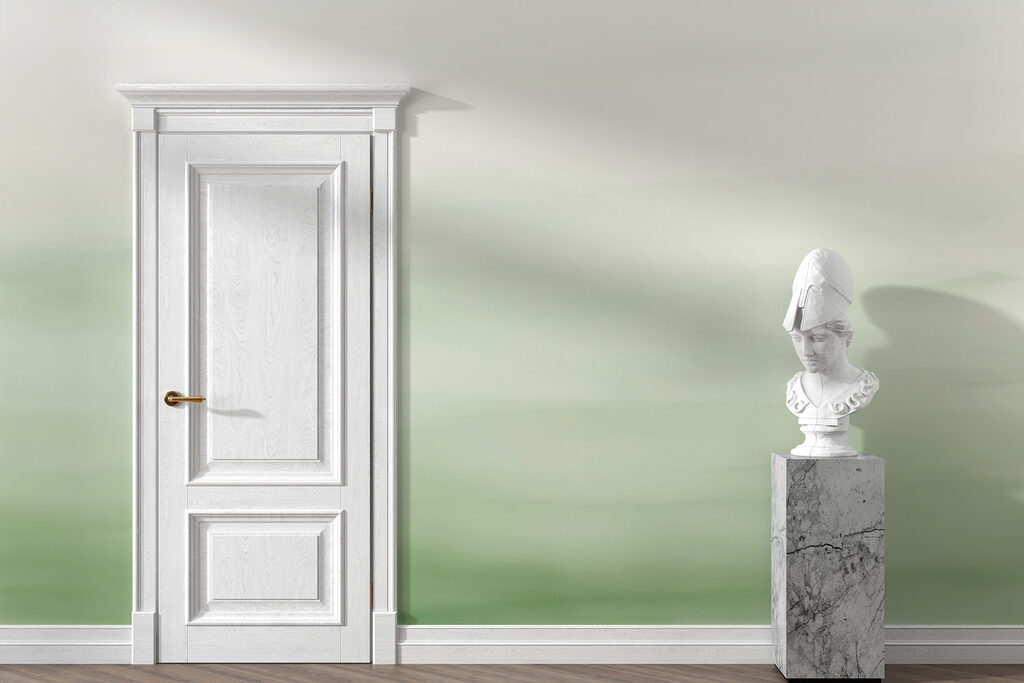 White and green background White and green background