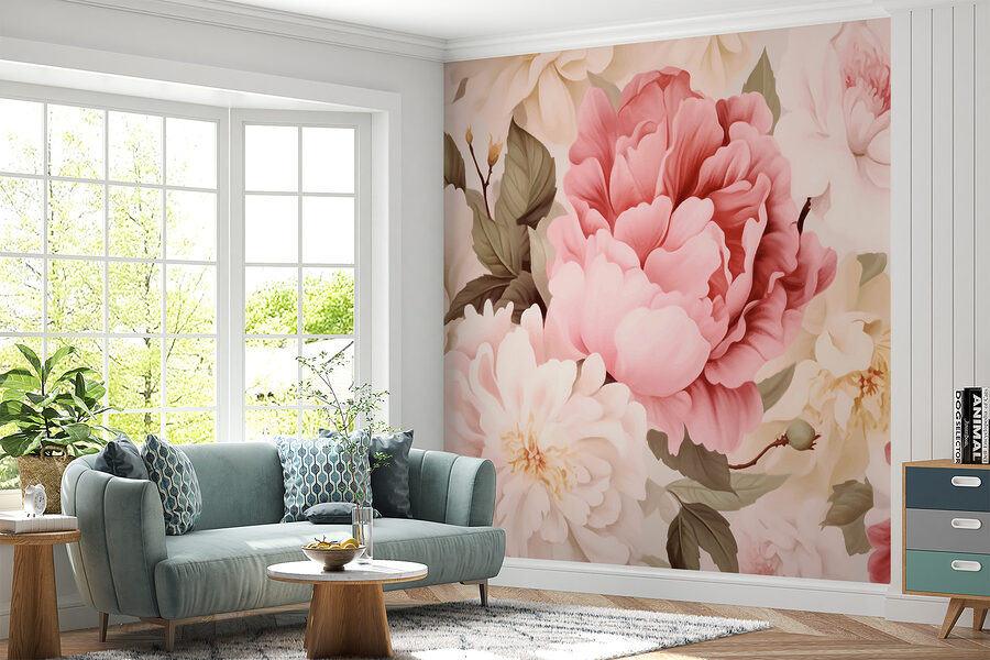 Wall murals Close up of flowers - Image 2