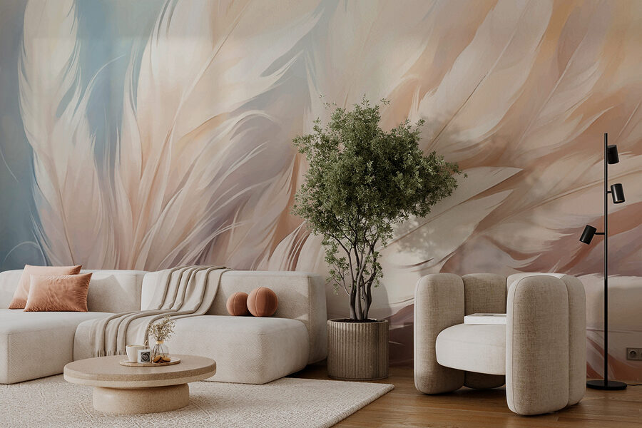 Wall murals Close up of feathers - Image 3