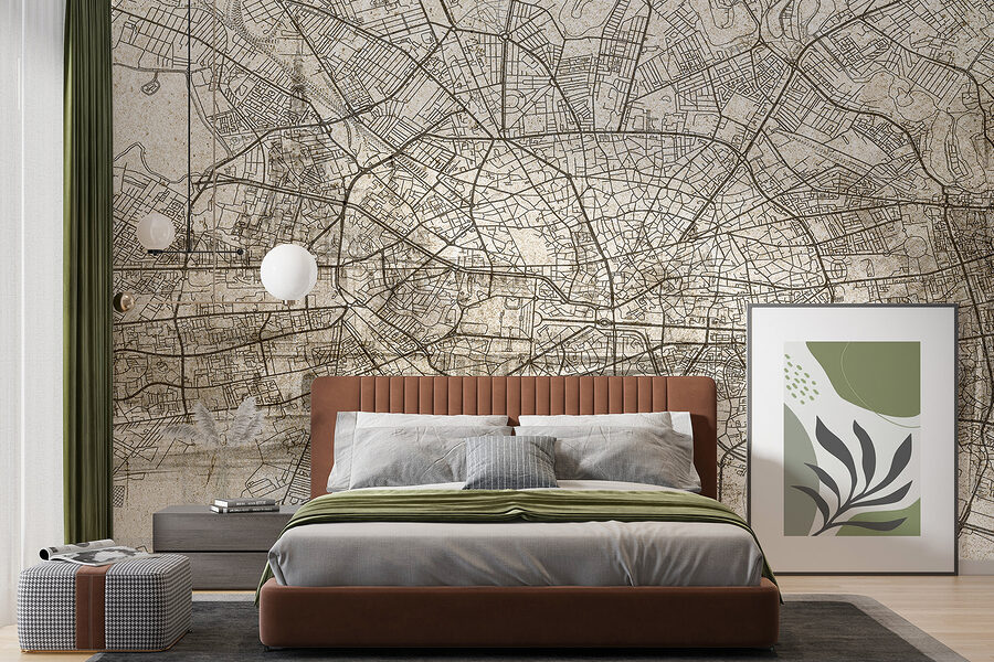 Map of a city