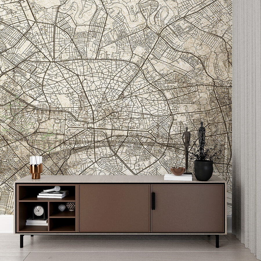 Map of a city