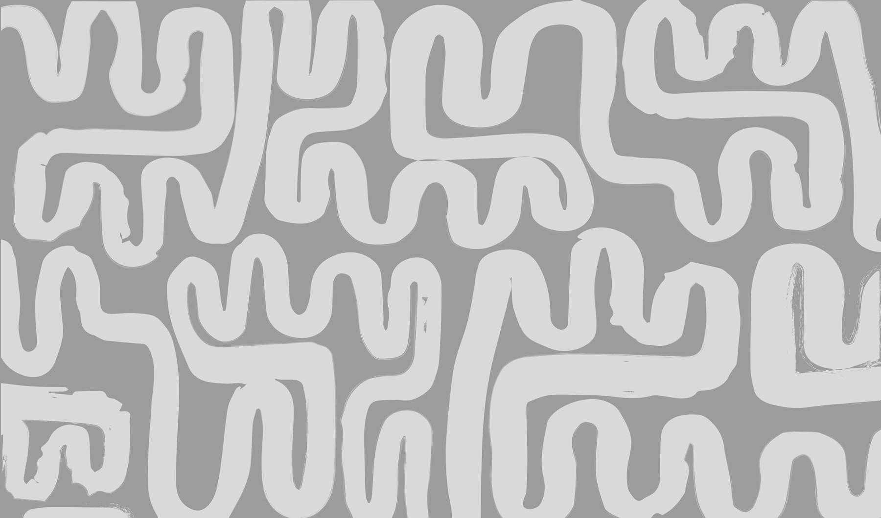 Maze with white lines Maze with white lines