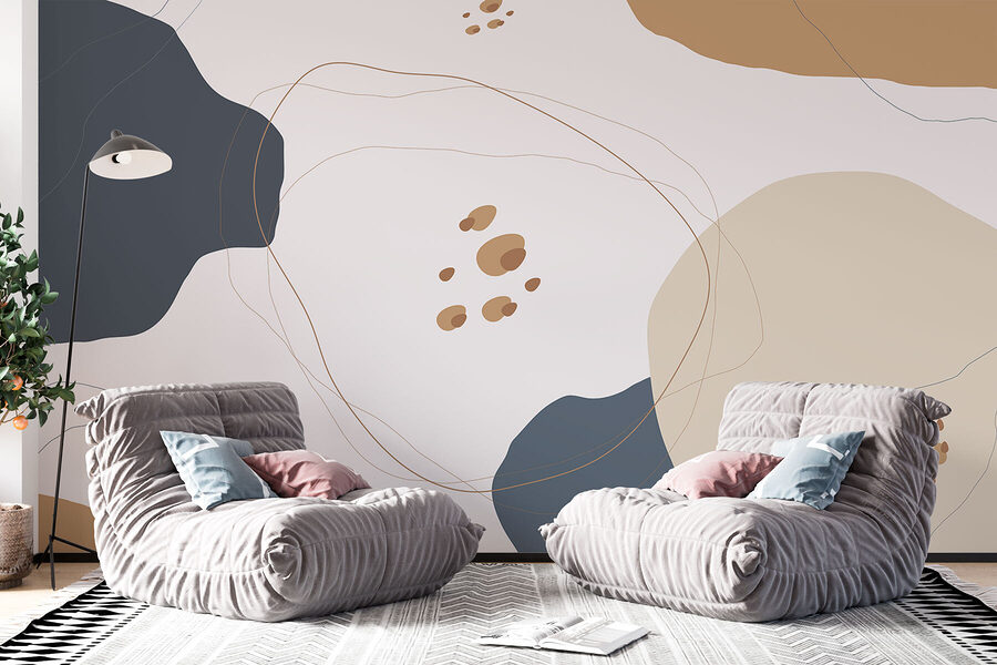 Wall murals Close up of a pattern - Image 3