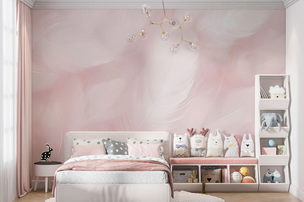 Close up of feathers