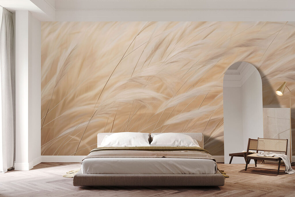 Close up of a field of grass