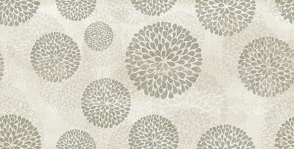 Grey and white floral pattern Grey and white floral pattern