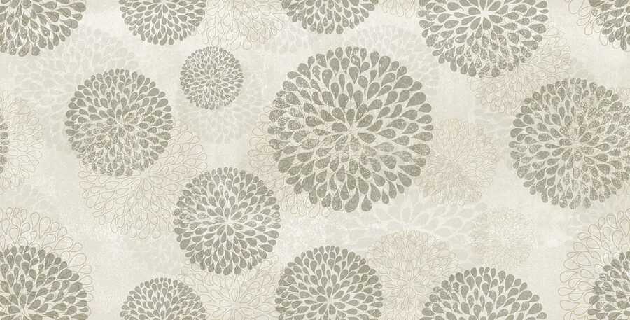 Grey and white floral pattern Grey and white floral pattern
