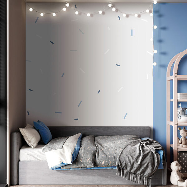 White background with blue and white specks White background with blue and white specks