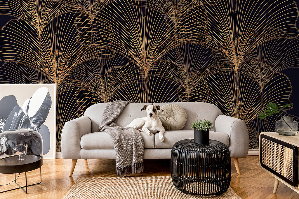 Shimmering Elegance in Abstract Lines Shimmering Elegance in Abstract Lines