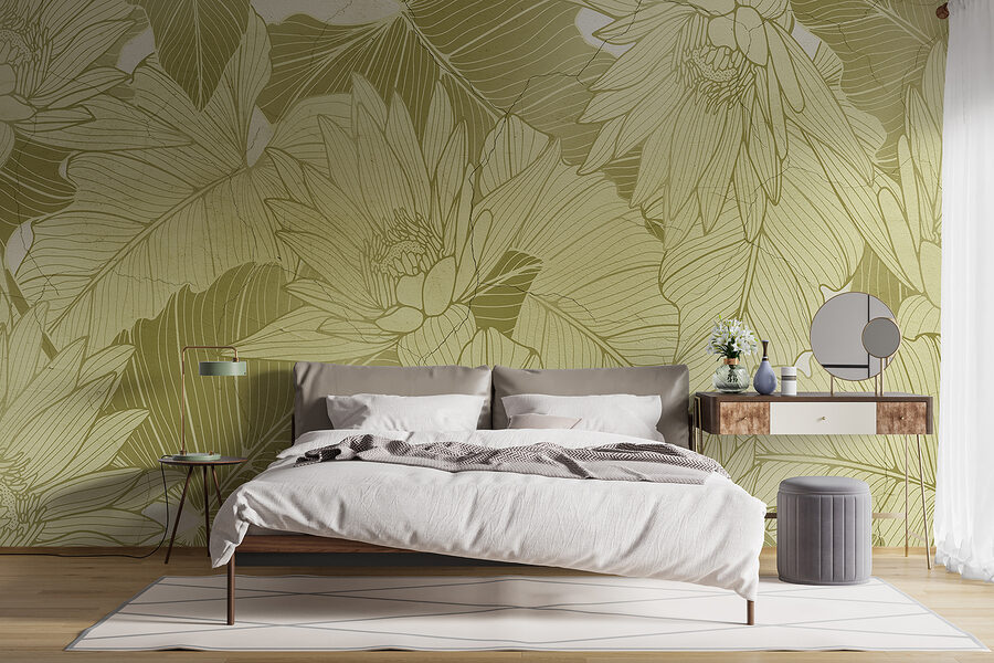 Wall murals Close up of a flower - Image 3