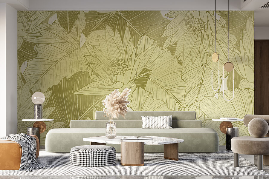 Wall murals Close up of a flower - Image 5